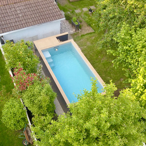 Piscine container hors-sol