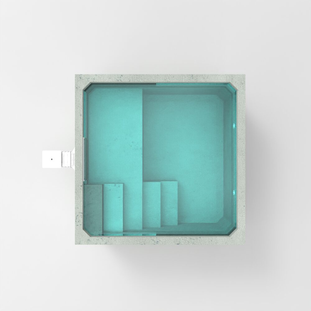 Piscine-Béton-Plage-immergée